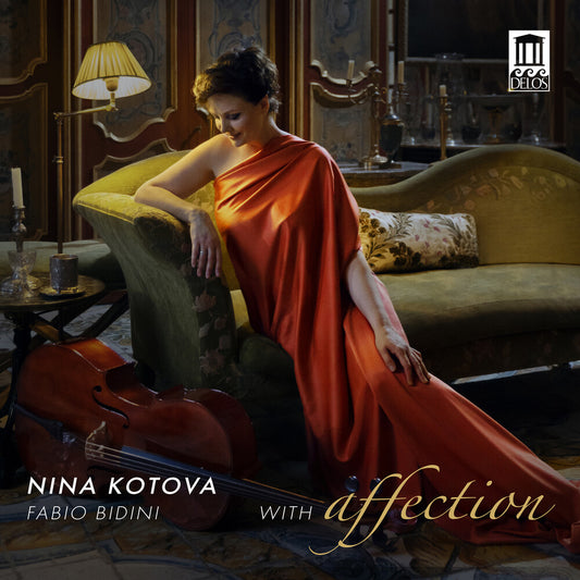 the album cover for Nina Kotova - With Affection