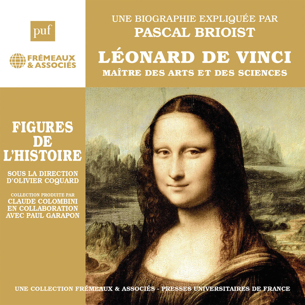 the album cover for Pascal Brioist - Leonard De Vinci Maitre Des Arts Et Des Sciences