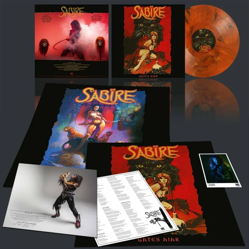 the album cover for Sabïre - Gates Ajar [Colored Vinyl]