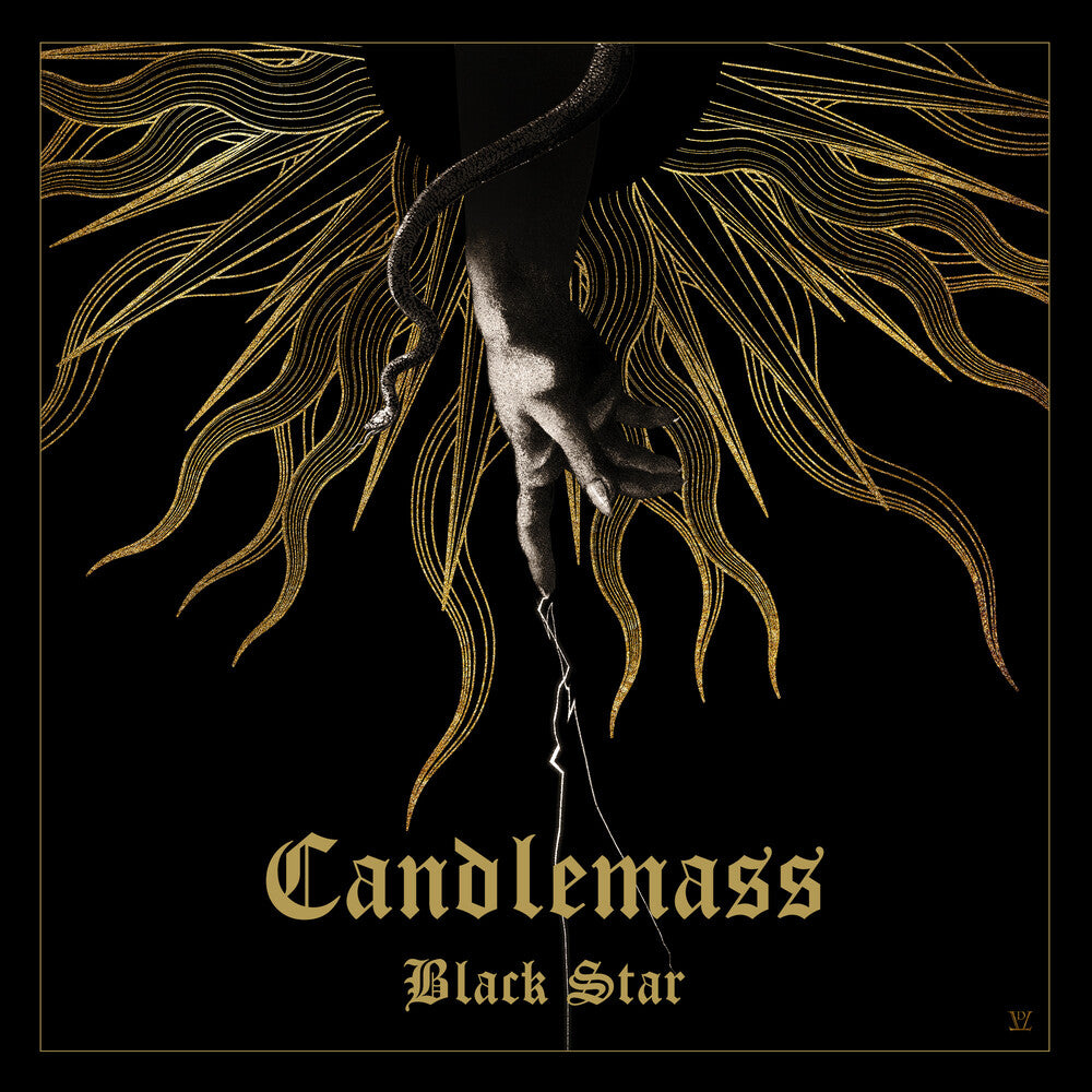 the album cover for Candlemass - Black Star [Compact disc EP]