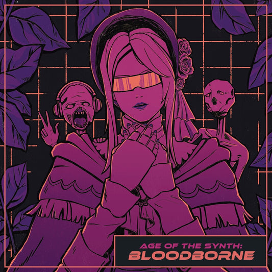 the album cover for Cthulhuseeker (Colv) (Gate) (Viol) - Age Of The Synth: Bloodborne - O.S.T. [Colored Vinyl]