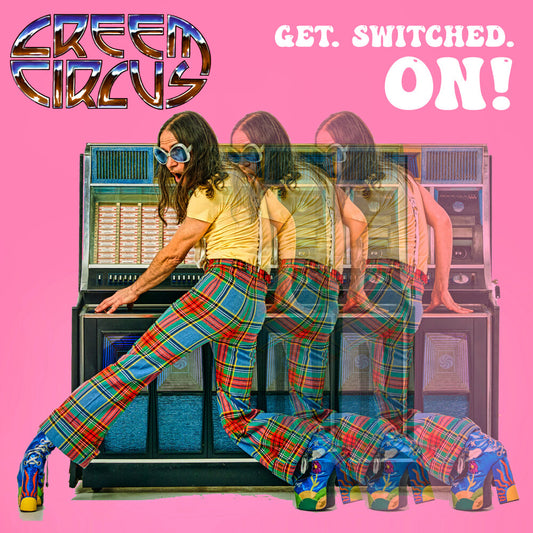 the album cover for Creem Circus - Get.Switched On