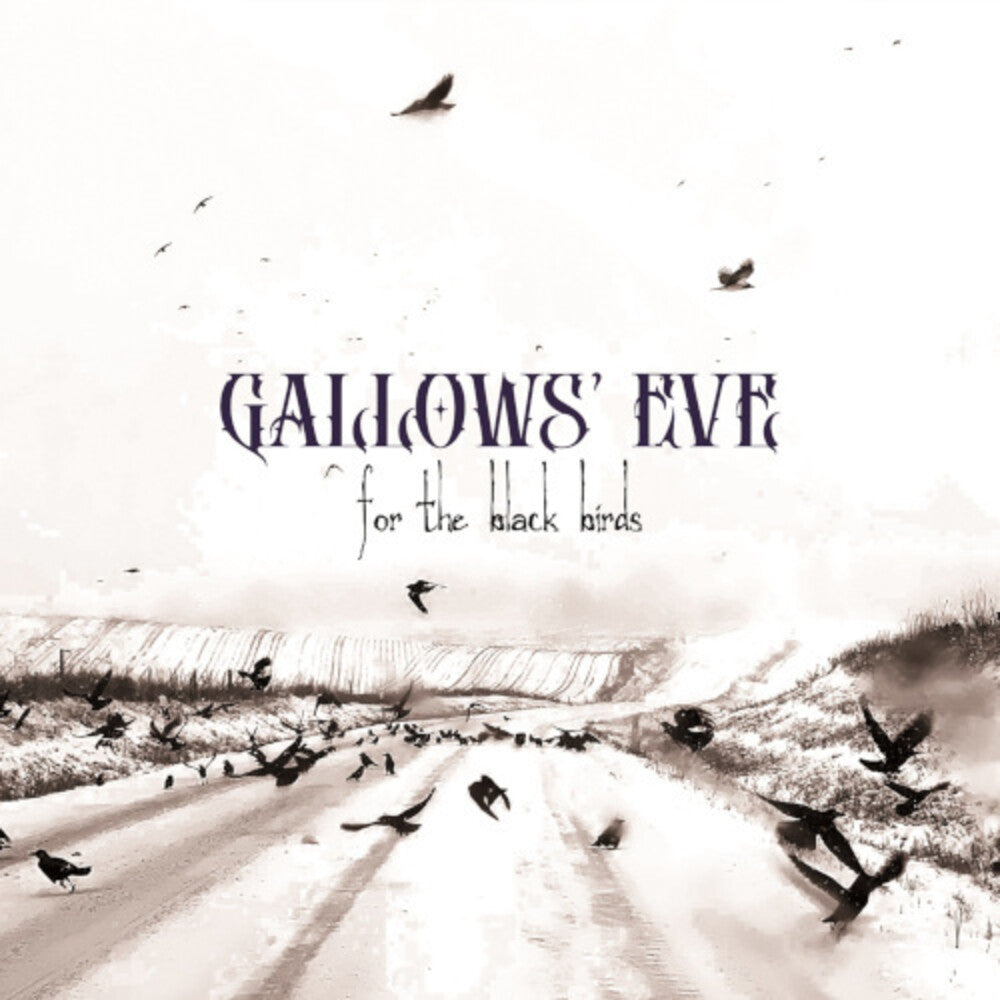 the album cover for Gallows Eve - For The Black Birds