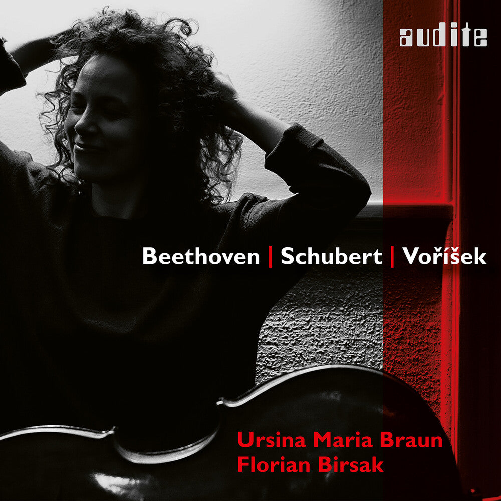 the album cover for Ursina Braun  Maria - Beethoven Schubert & Vorisek: Works For Vc & Forte