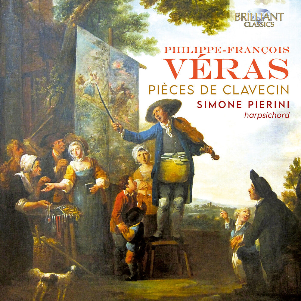the album cover for Simone El Oufir Pierini - Veras: Pieces De Clavecin