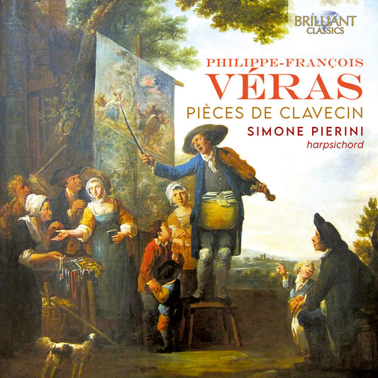 the album cover for Simone El Oufir Pierini - Veras: Pieces De Clavecin