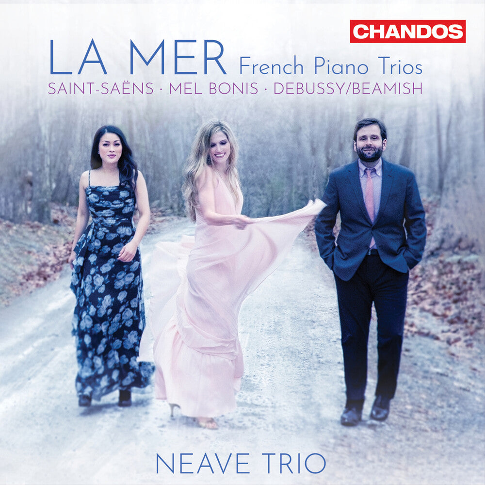 the album cover for Neave Trio - La Mer - French Pno Trios