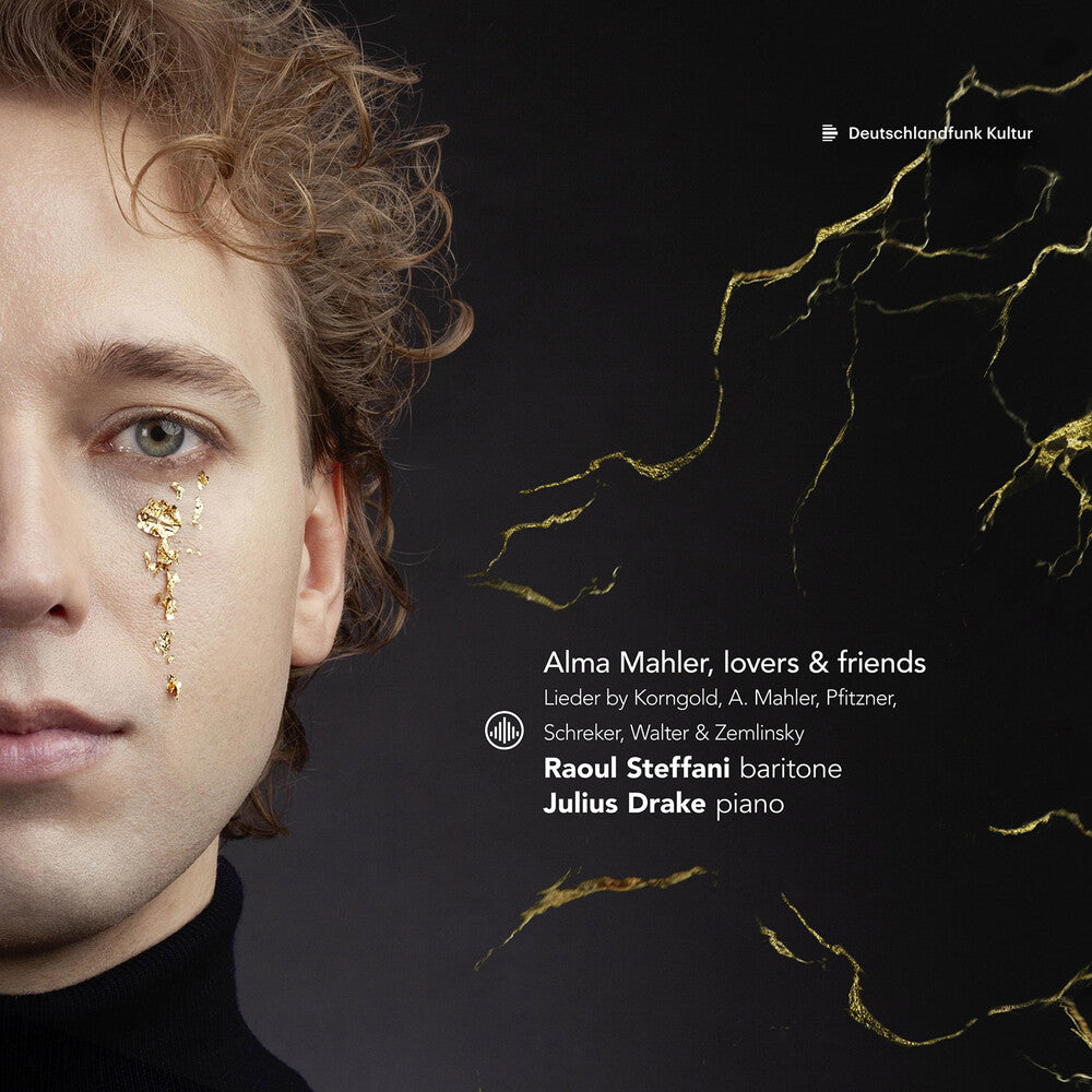 the album cover for Raoul Steffani - Alma Mahler Lovers & Friends - Lieder By Korngold