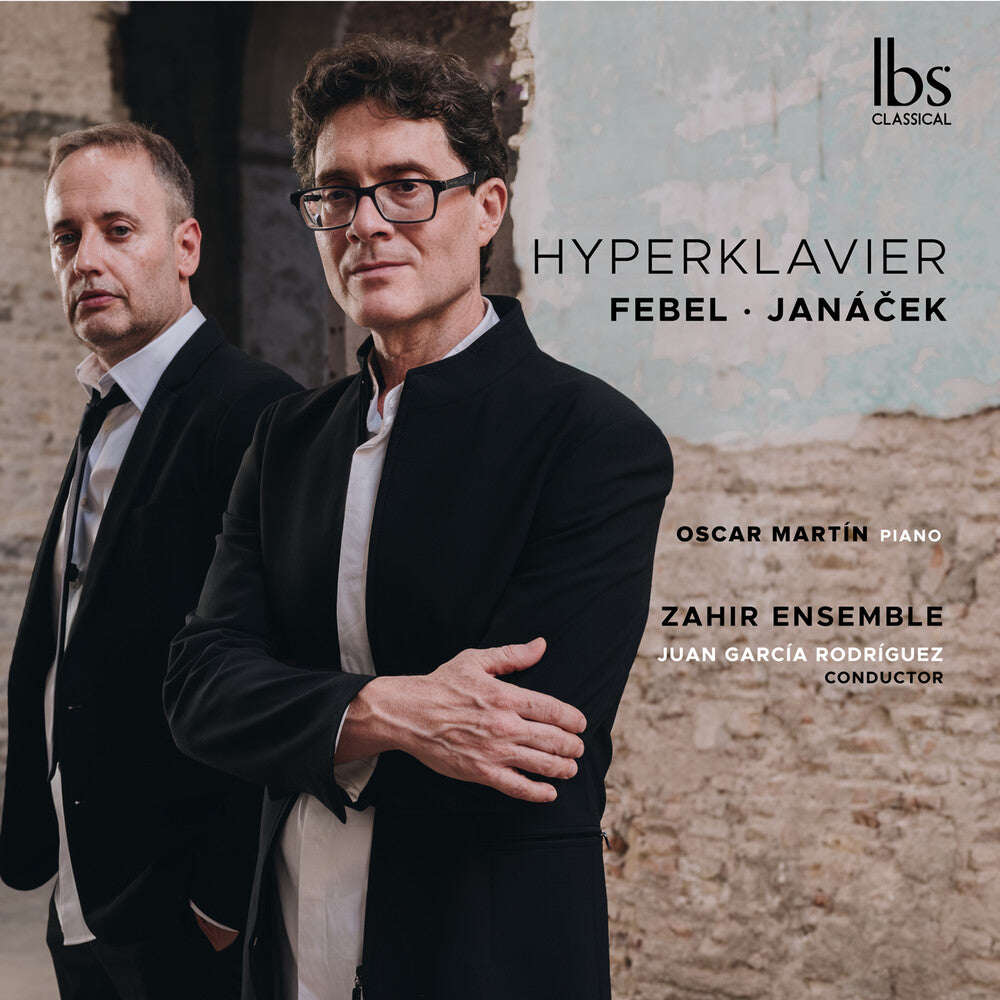 the album cover for Zahir Ensemble - Hyperklavier