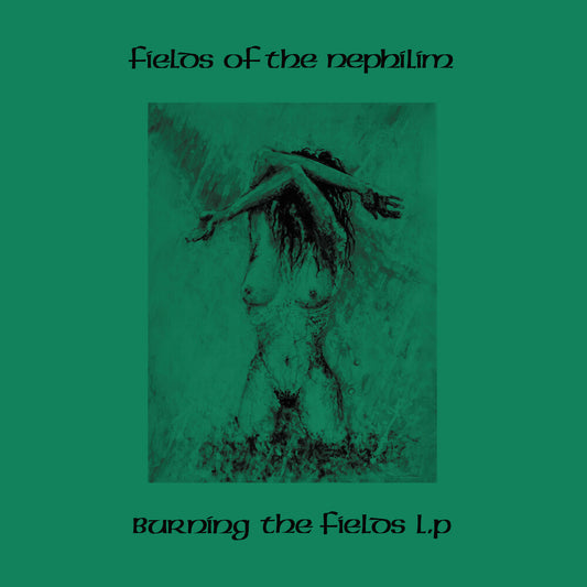 the album cover for Fields Of The Nephilim - Burning The Fields