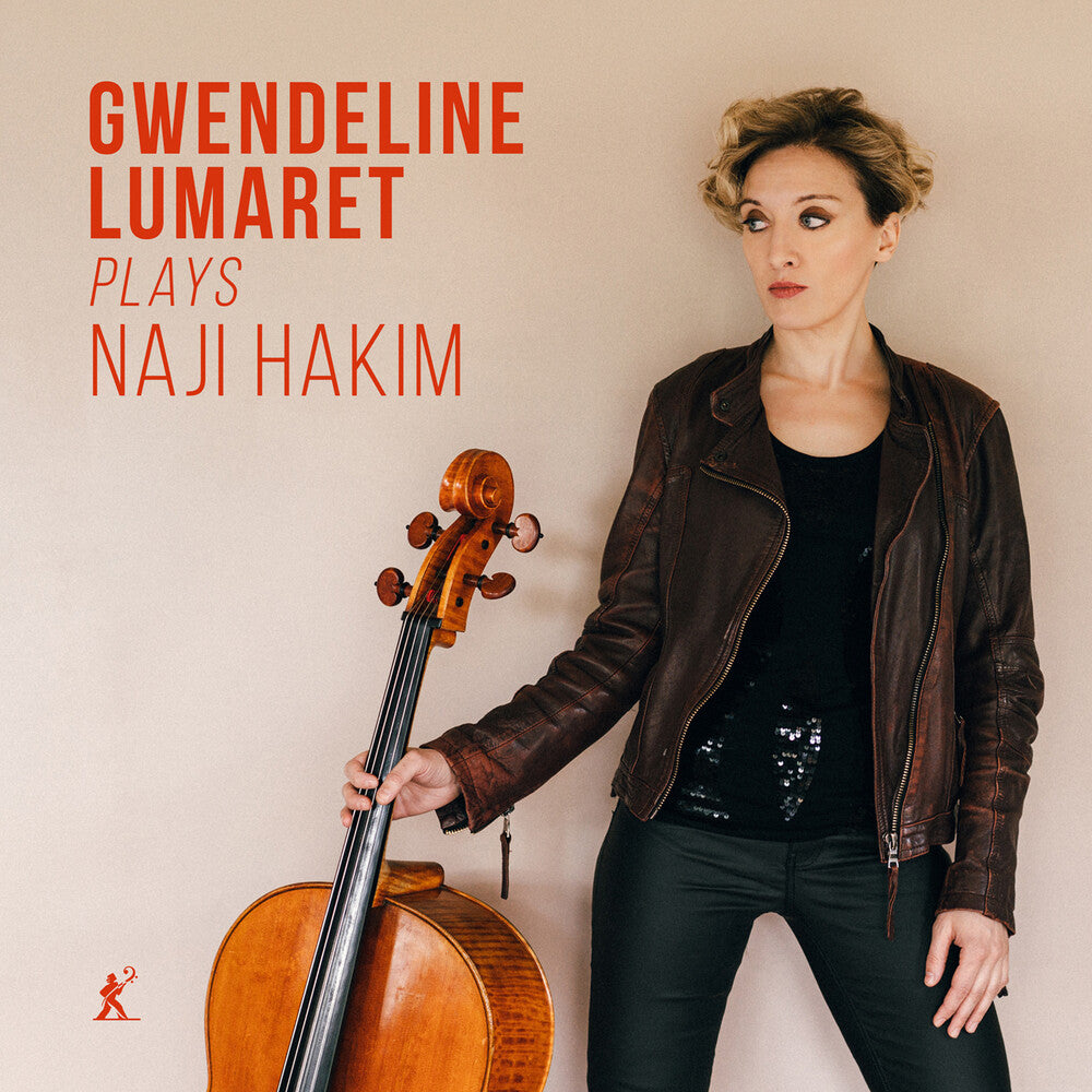 the album cover for Gwendeline Lumaret - Gwendeline Lumaret Plays Naji Hakim