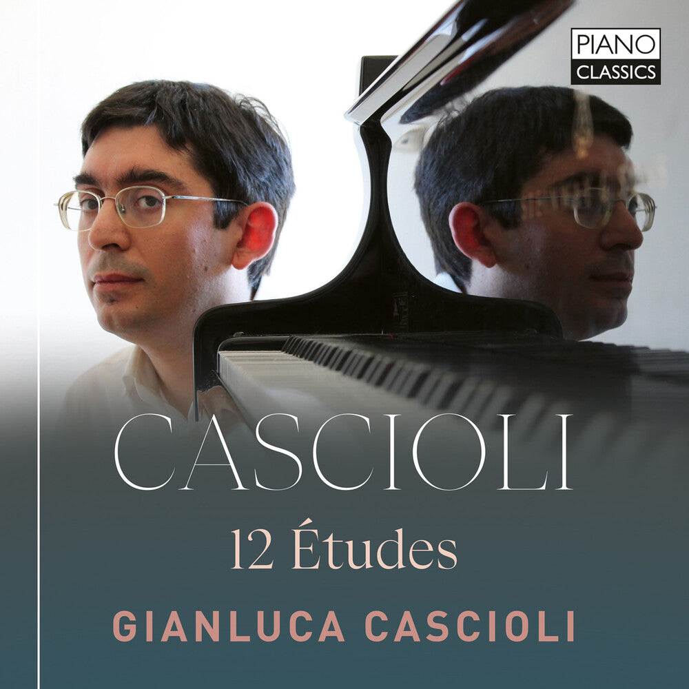 the album cover for Gianluca Cascioli - Cascioli: 12 Etudes