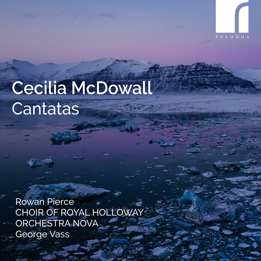the album cover for Rowan Pierce - Cecilia Mcdowall: Cantatas