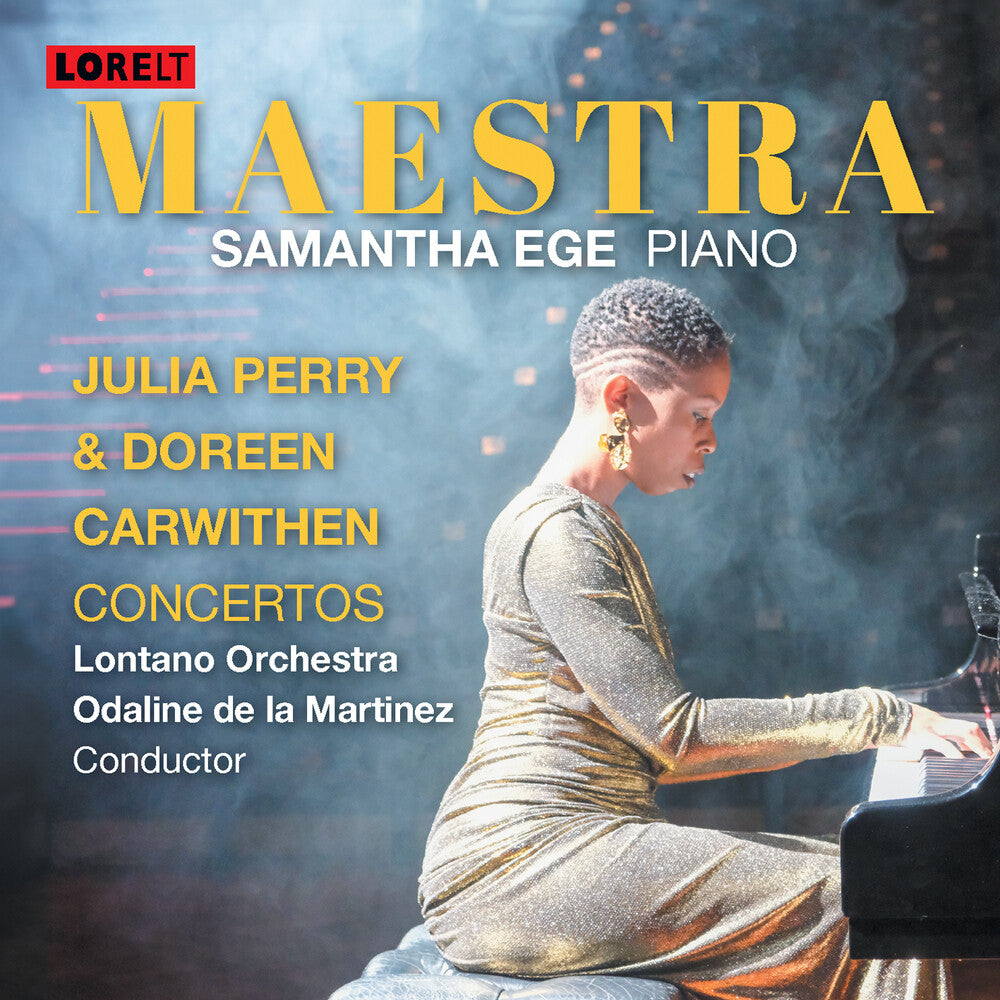 the album cover for Samantha Ege - Maestra