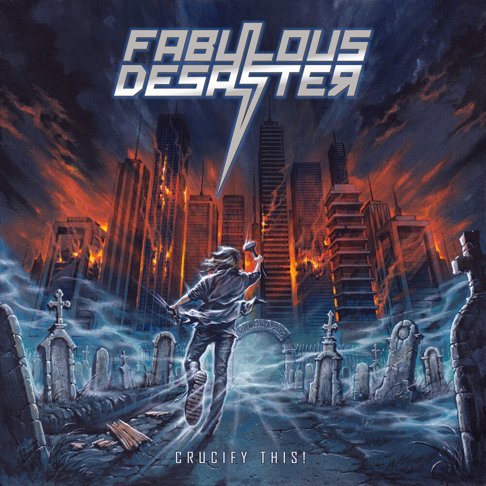 the album cover for Fabulous Desaster - Crucify This
