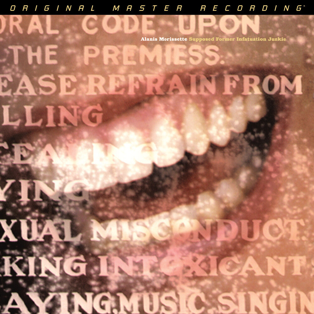 the album cover for Alanis Morissette - Supposed Former Infatuation Junkie [Limited Edition]