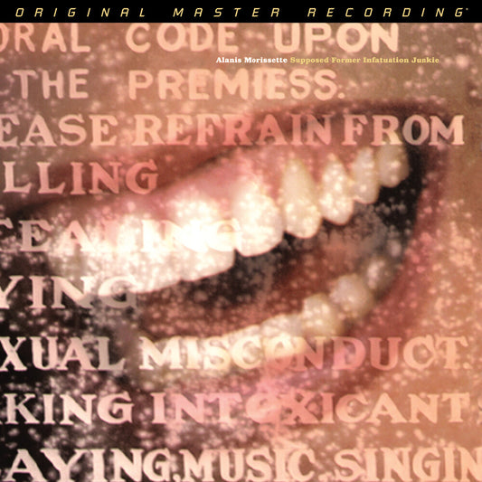 the album cover for Alanis Morissette - Supposed Former Infatuation Junkie [Limited Edition]