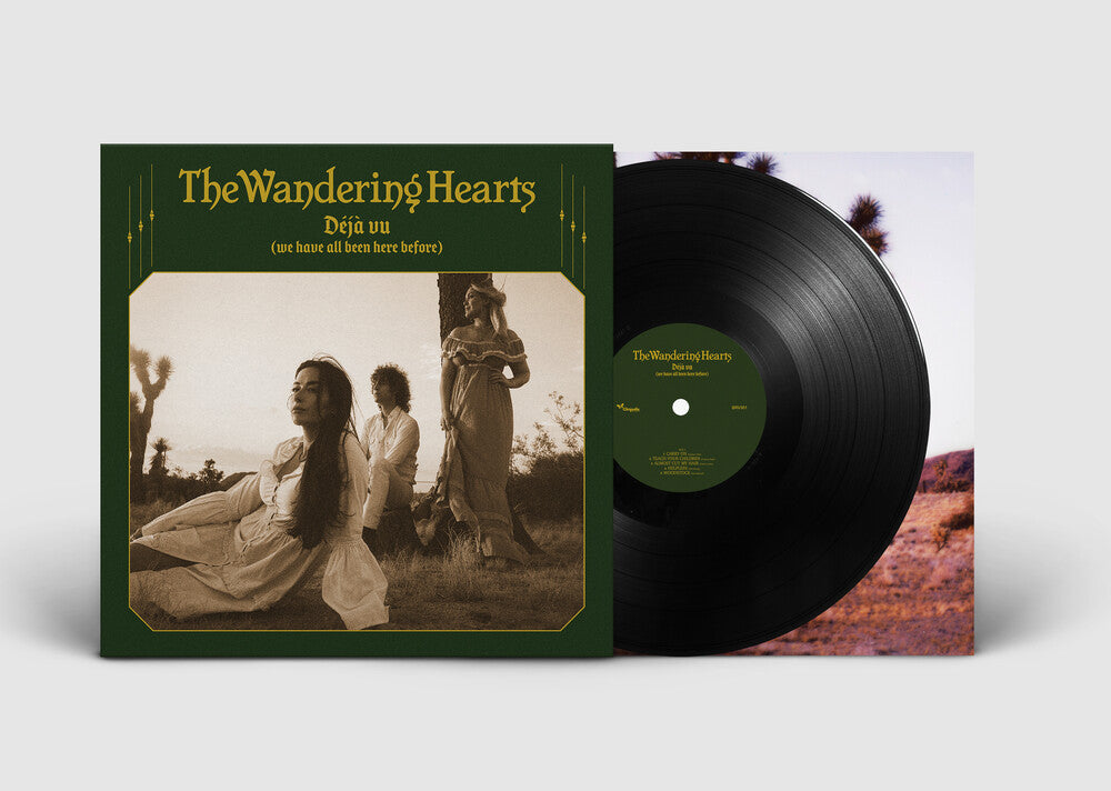 the album cover for Wandering Hearts - Deja Vu (We Have All Been Here Before)