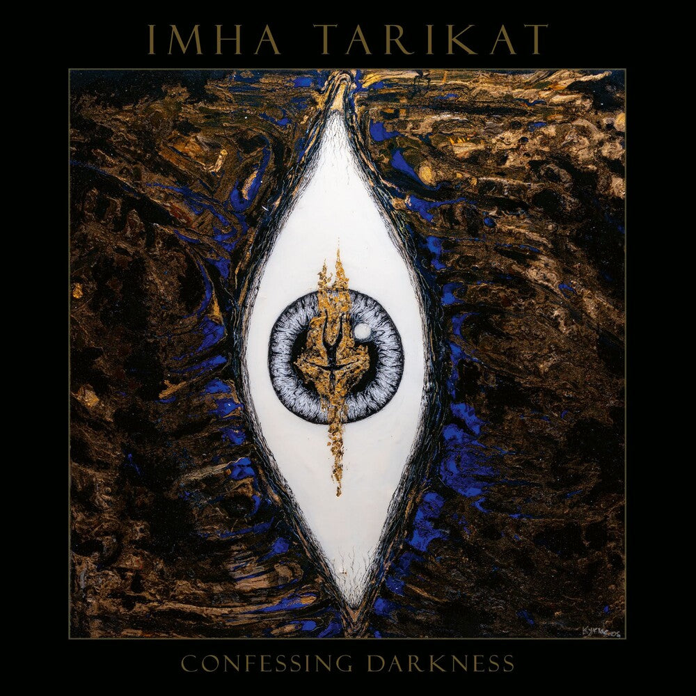 the album cover for Imha Tarikat - Confessing Darkness