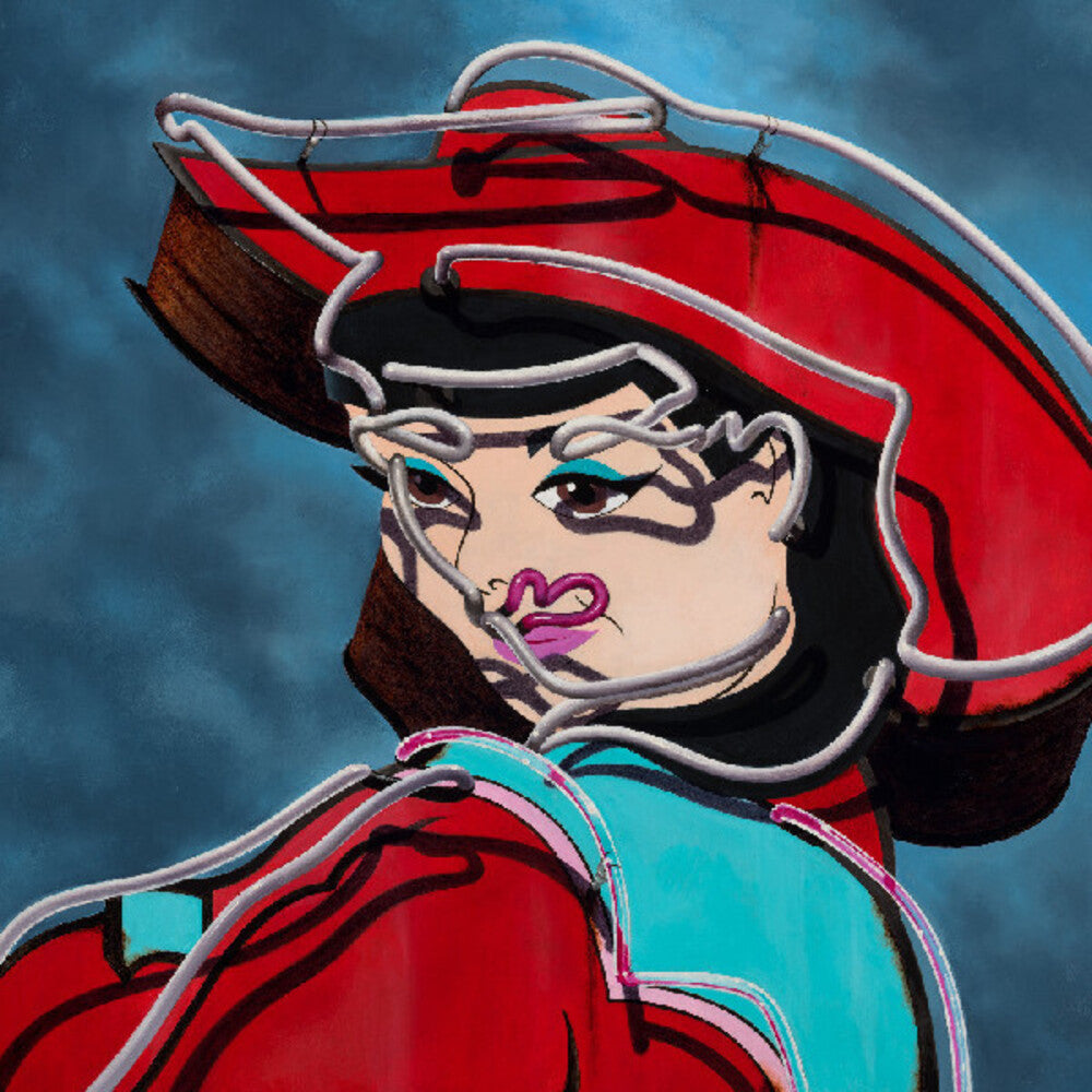 the album cover for Tami Neilson - Neon Cowgirl