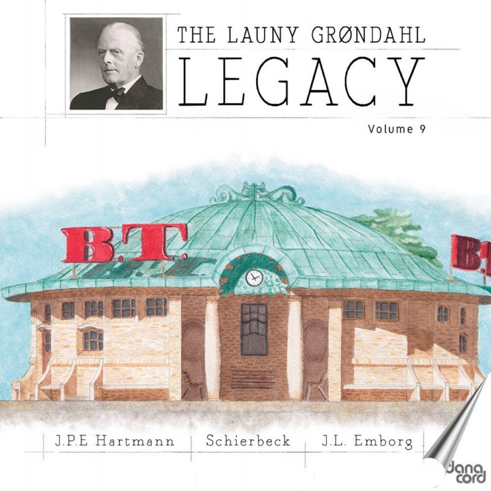 the album cover for Danish Radio Symphony Orchestra / Emborg - Launy Grondahl Legacy Vol. 9