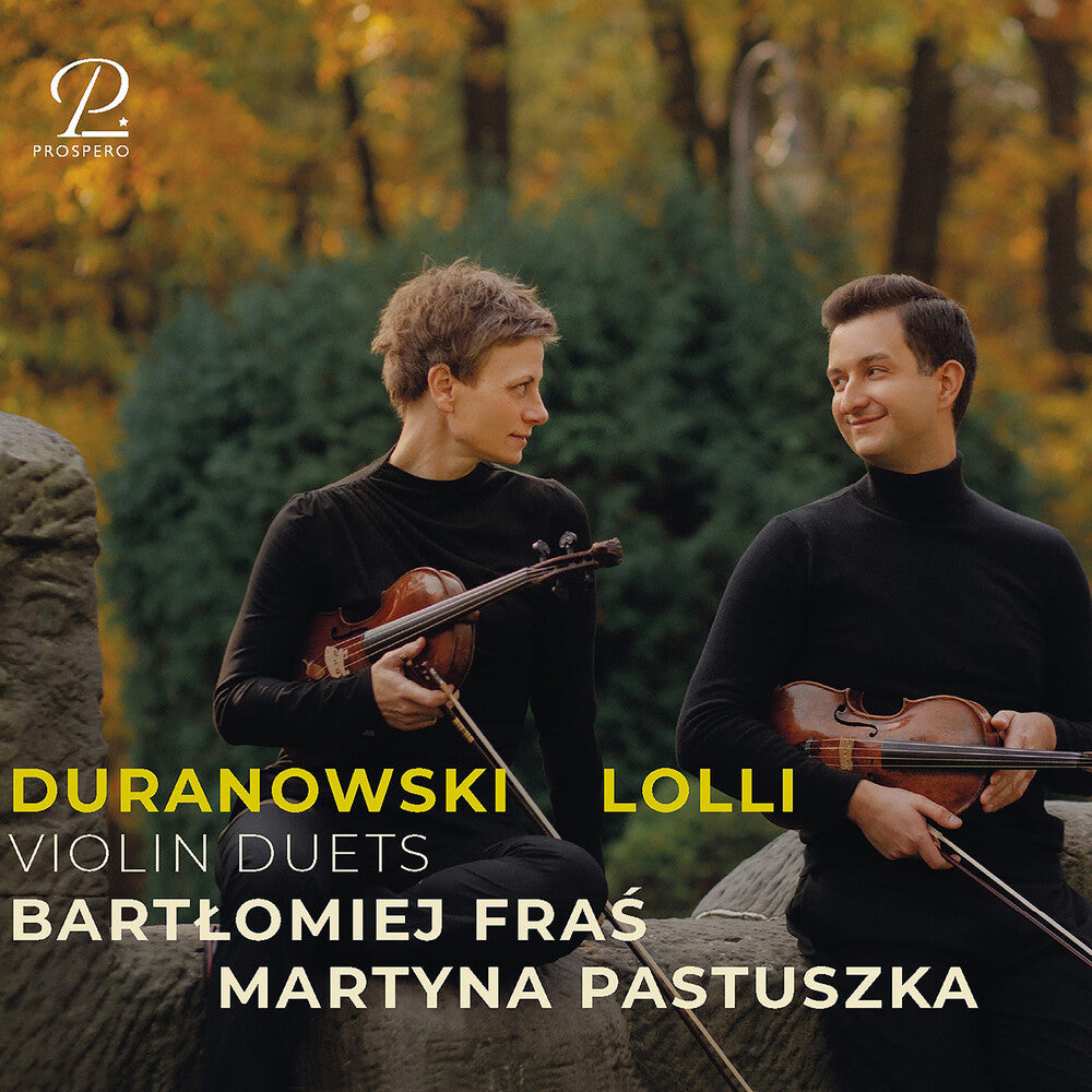 the album cover for Fras Bartlomeij  / Duranowski - Polish Violin Duets From The 18th Century