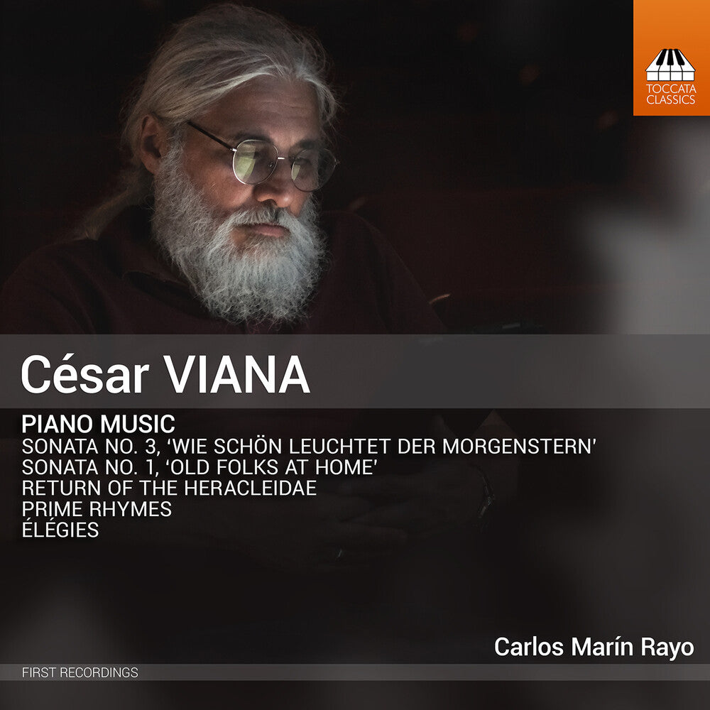 the album cover for Rayo, Carlos Marin / Viana - Cesar Viana: Piano Music