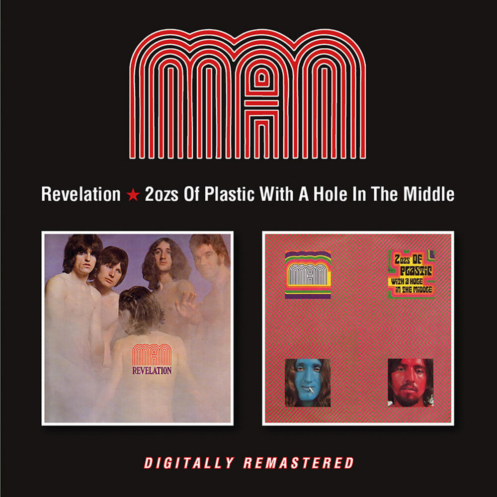 the album cover for Man - Revelation / 2ozs Of Plastic With A Hole In The Middle