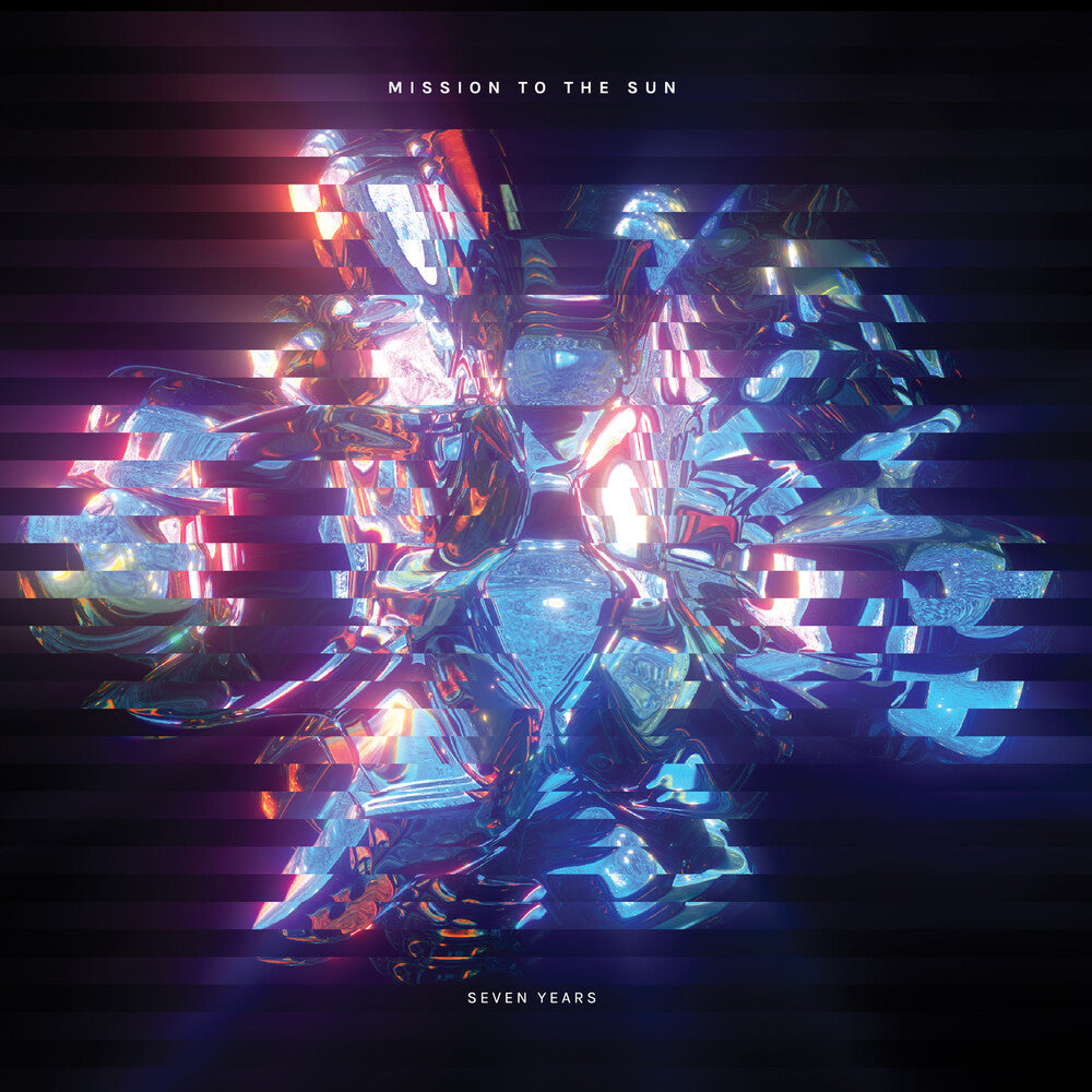 the album cover for Mission to the Sun - Seven Years [Fuchsia Cloud Vinyl LP]