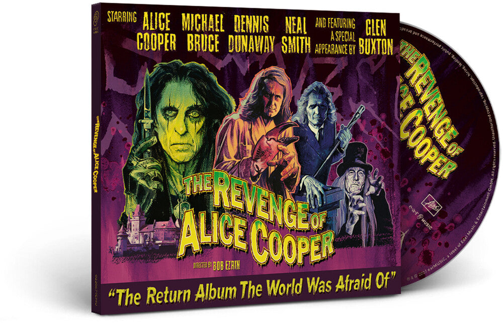 the album cover for Alice Cooper - The Revenge Of Alice Cooper [Compact Disc]