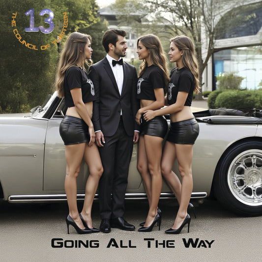 the album cover for Council Of Thirteen - Going All The Way