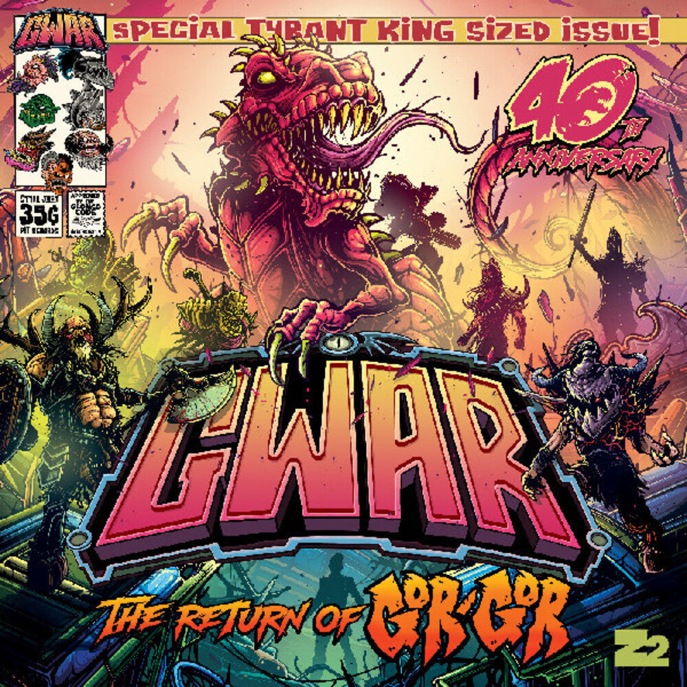 the album cover for GWAR - Return Of Gor Gor [Indie Exclusive Green Deluxe Edition]