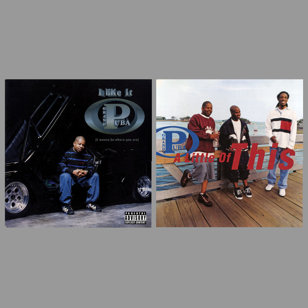 the album cover for Grand Puba - I Like It (I Wanna Be Where You Are)/A Little Of