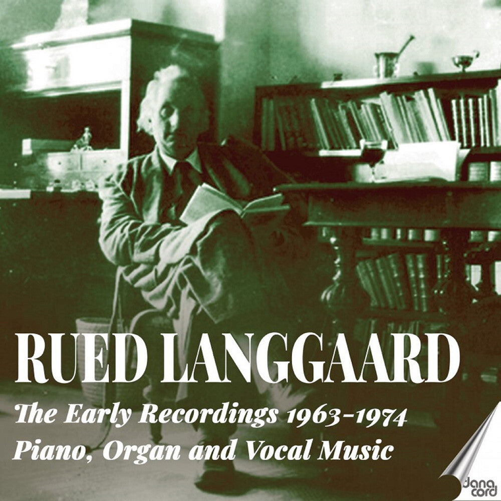 the album cover for Jorgen Berg  / Westi,Kurt - Rued Langgaard: Early Recordings 1963-1974 - Pno