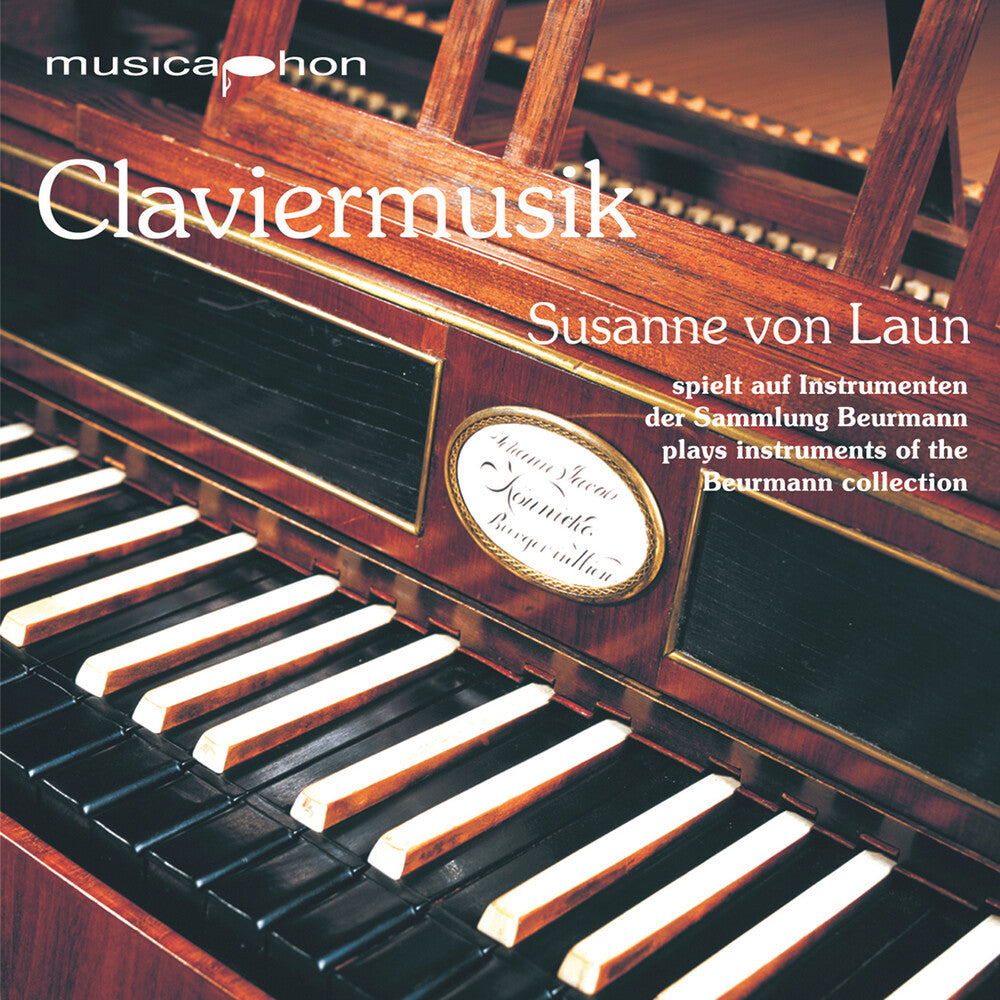 the album cover for Susanne Laun  Von - Claviermusik
