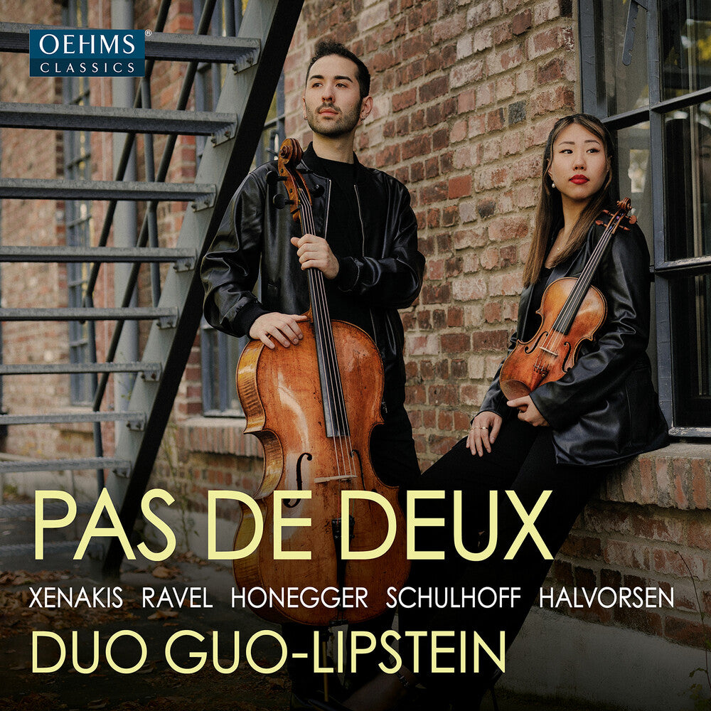 the album cover for Manuel Lipstein  / Guo,Linda - Pas De Deux