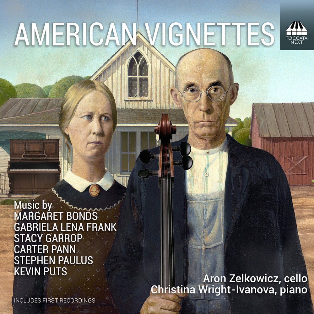 the album cover for Aron Zelkowicz  / Wright-Ivanova,Christina - Contemporary Works For Vc & Pno Based On American
