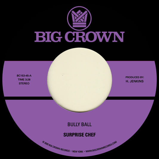 the album cover for Surprise Chef - Bully Ball B/W Consulate Case