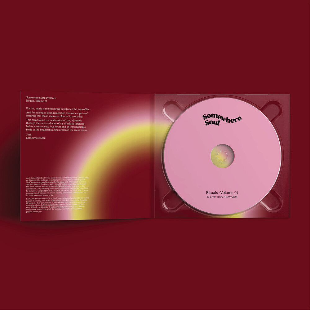 the album cover for Somewhere Soul: Rituals Vol 1 / Various - Somewhere Soul: Rituals Vol 1 / Various