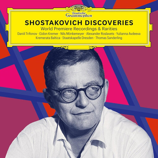 the album cover for Shostakovich Discoveries: World Premiere / Various - Shostakovich Discoveries: World Premiere / Various