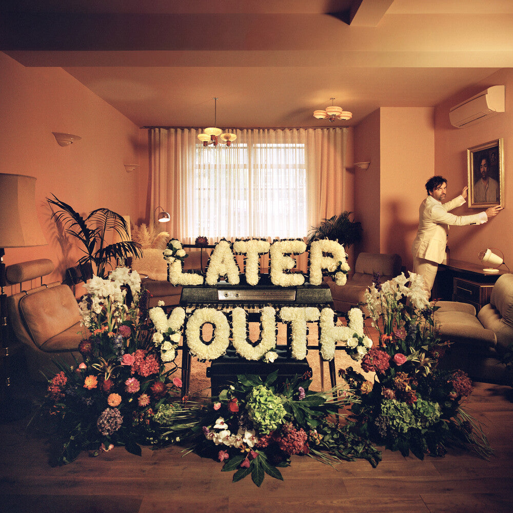 the album cover for Later Youth - Living History [Colored Vinyl] (Crem) [Limited Edition]