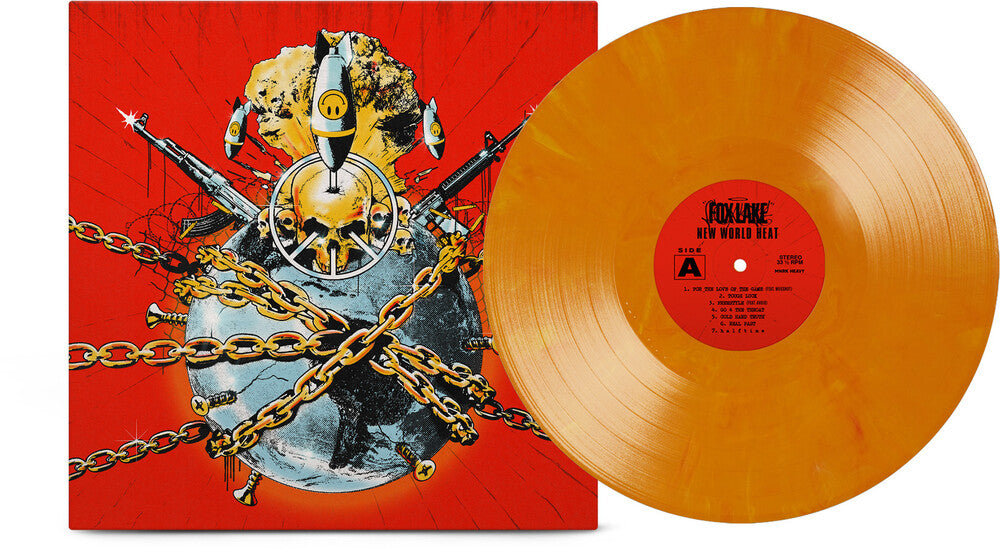 the album cover for Fox Lake - New World Heat