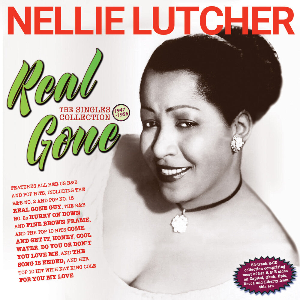 the album cover for Nellie Lutcher - Real Gone: The Singles Collection 1947-56