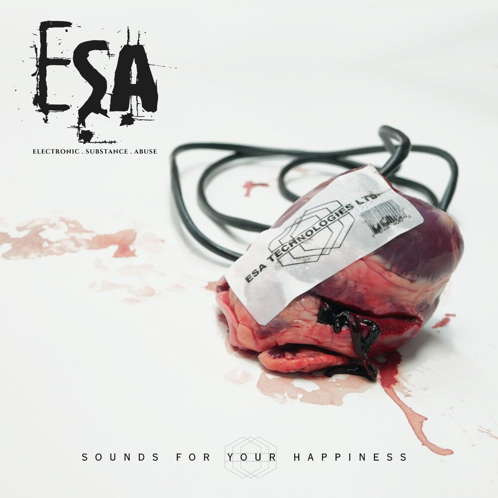 the album cover for Esa (Electronic Substance Abuse) - Sounds For Your Happiness