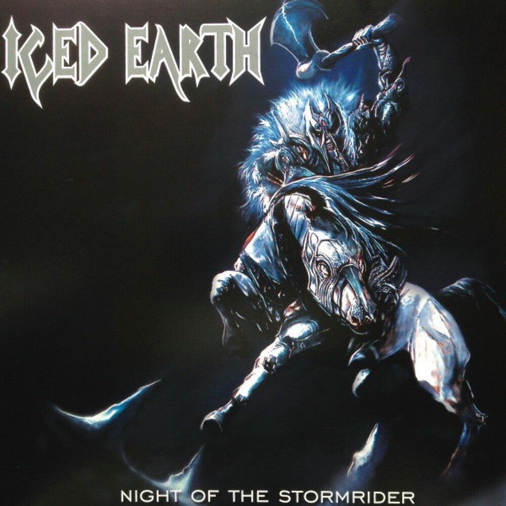 the album cover for Iced Earth - Night Of The Stormrider (Gate)