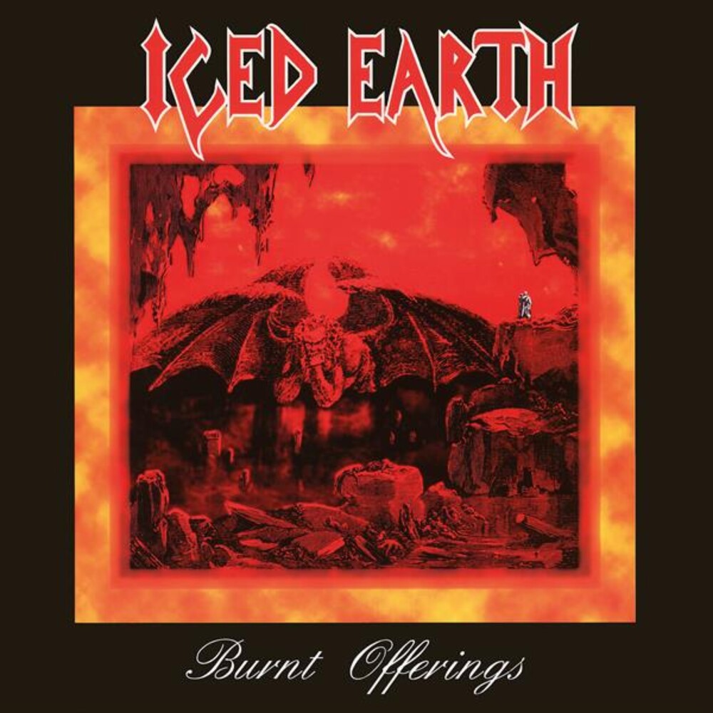 the album cover for Iced Earth - Burnt Offerings (Gate)
