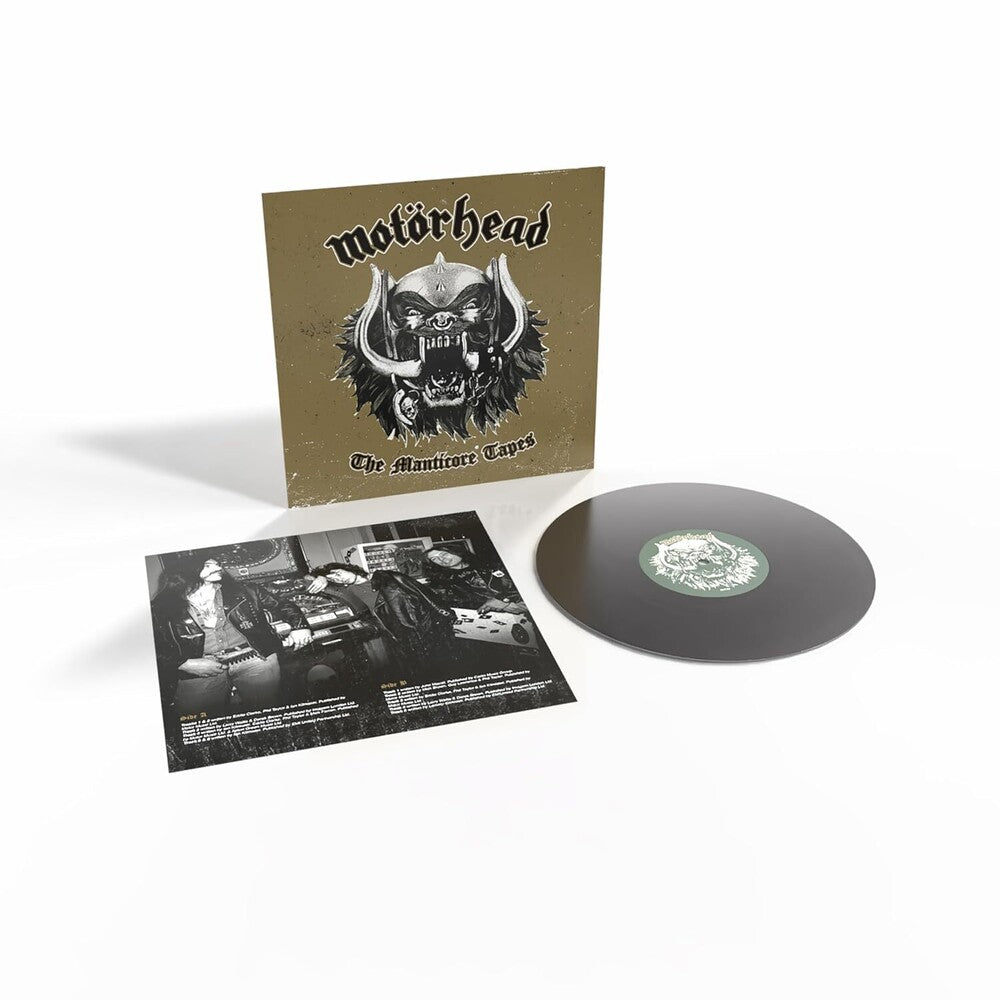 the album cover for Motörhead - Manticore Tapes