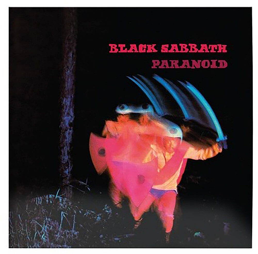 the album cover for Black Sabbath - Paranoid [Hi-Fi, Unnumbered, Brick & Mortar Exclusive]