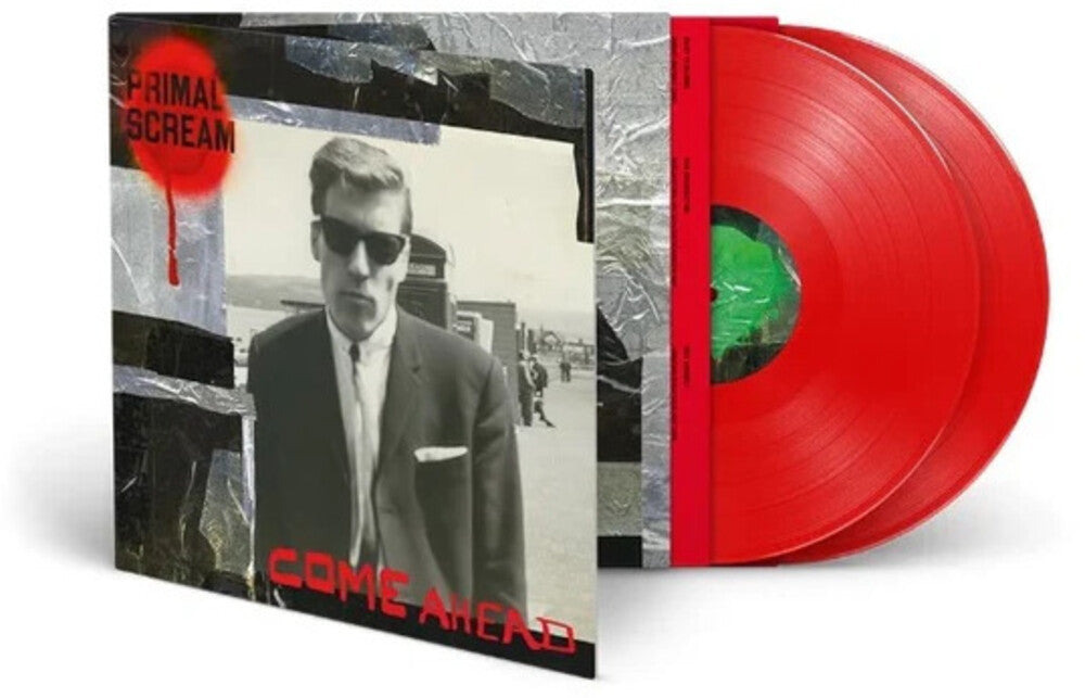 the album cover for Primal Scream - Come Ahead [Colored Vinyl] (Red) (Uk)