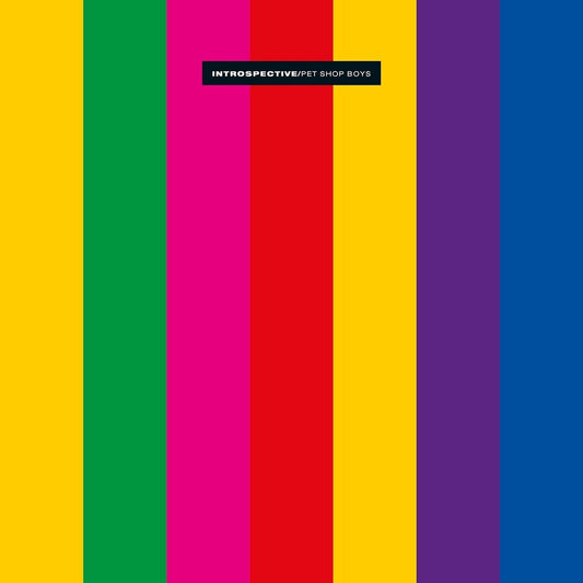 the album cover for Pet Shop Boys - Introspective (Spa)